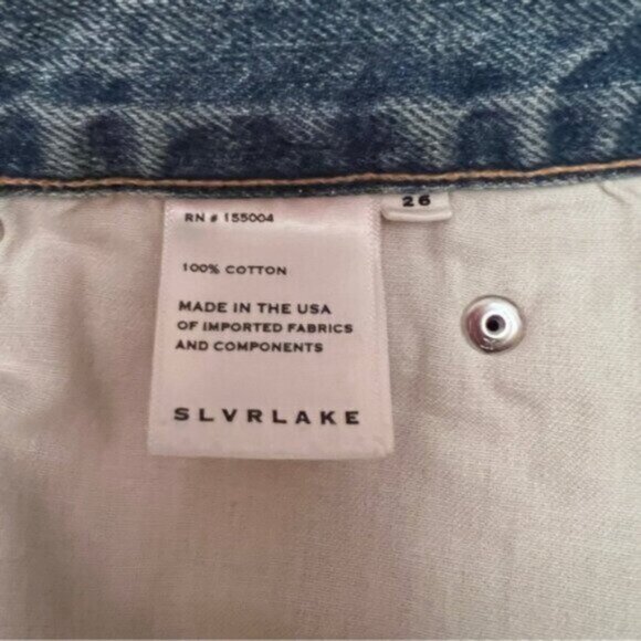 SLVRLAKE BNWOT Re-Worked Mini Skirt - Great Divide Sz 26 - Picture 9 of 14